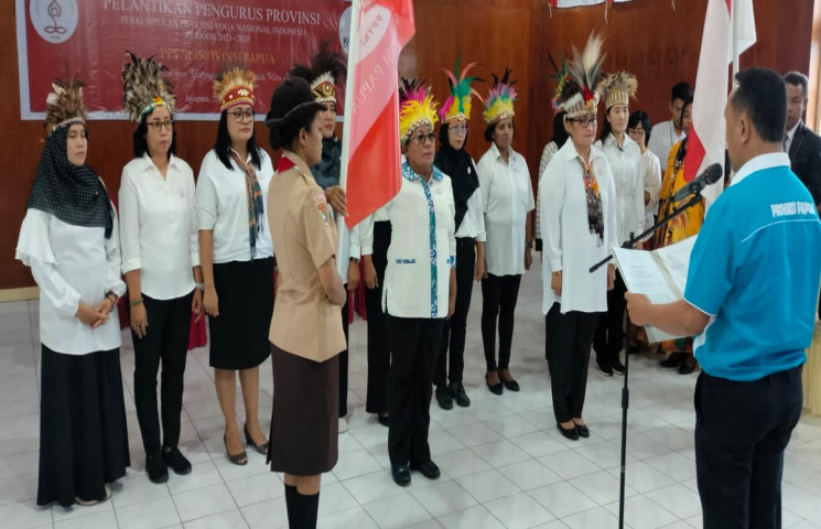 PPYNI Papua Diminta Populerkan Yoga Hingga ke tingkat Kelurahan